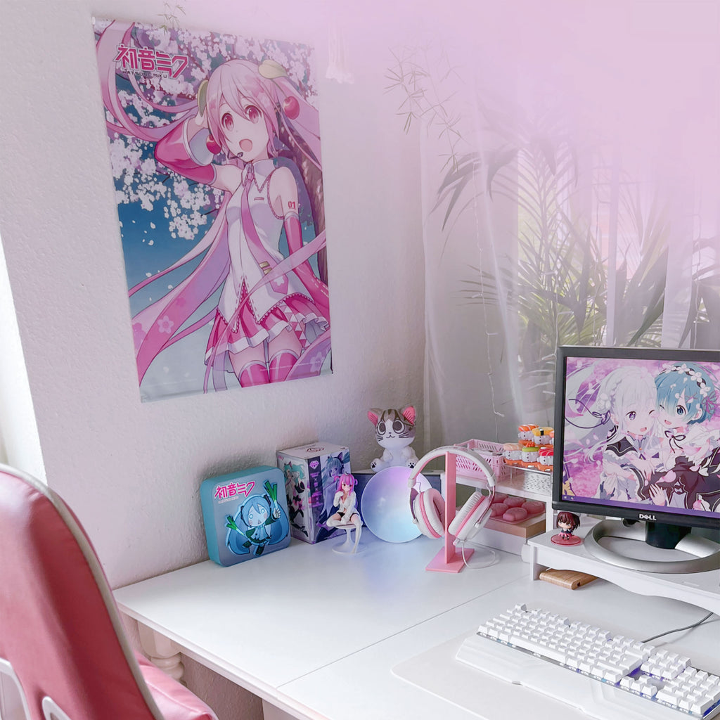 Image produit Hatsune Miku - Cherry Blossom Wall Scroll