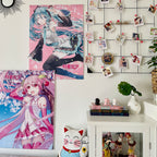 Image produit Hatsune Miku - Glitter Miku Wall Scroll