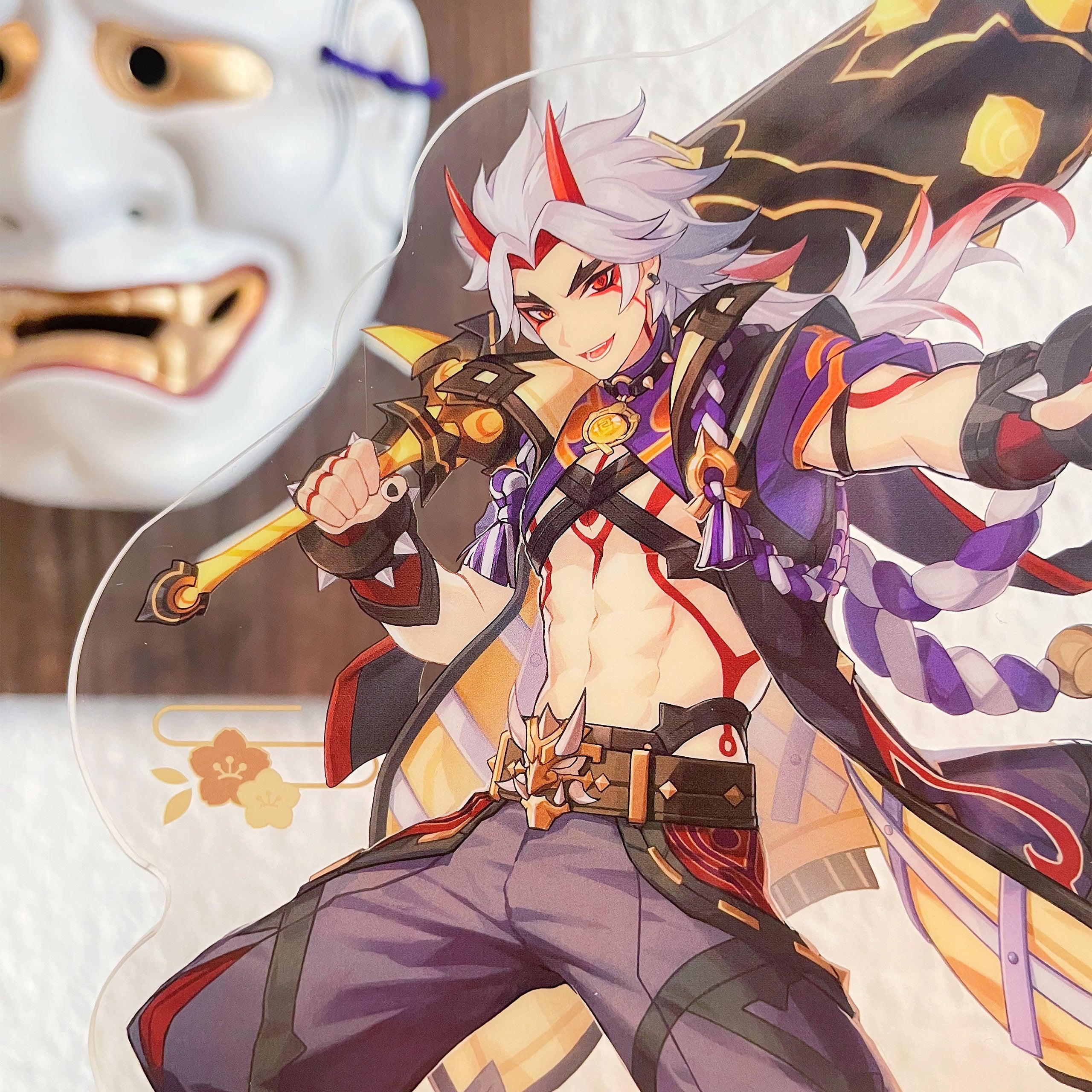 Image produit Genshin Impact - Figurine en acrylique Arataki Itto