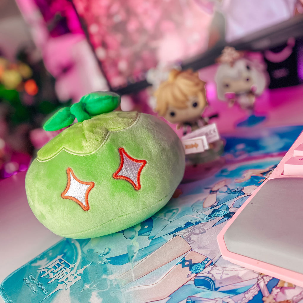 Image produit Genshin Impact - Figure en peluche Dendro-Slime