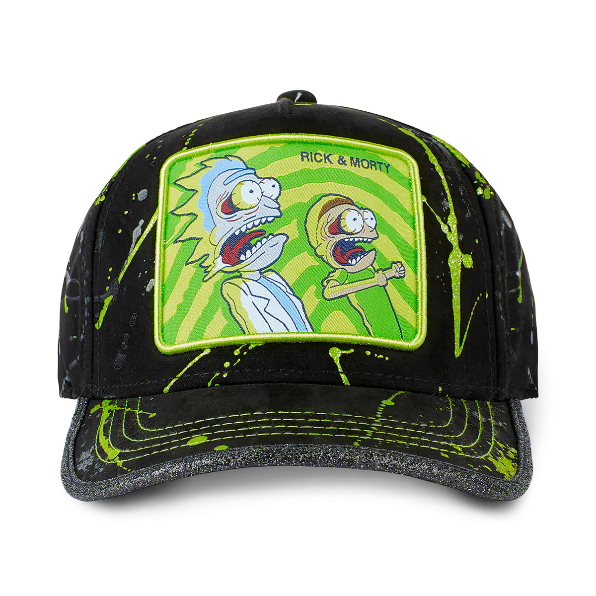 Image produit Rick et Morty - Casquette de baseball Portal Capslab noire