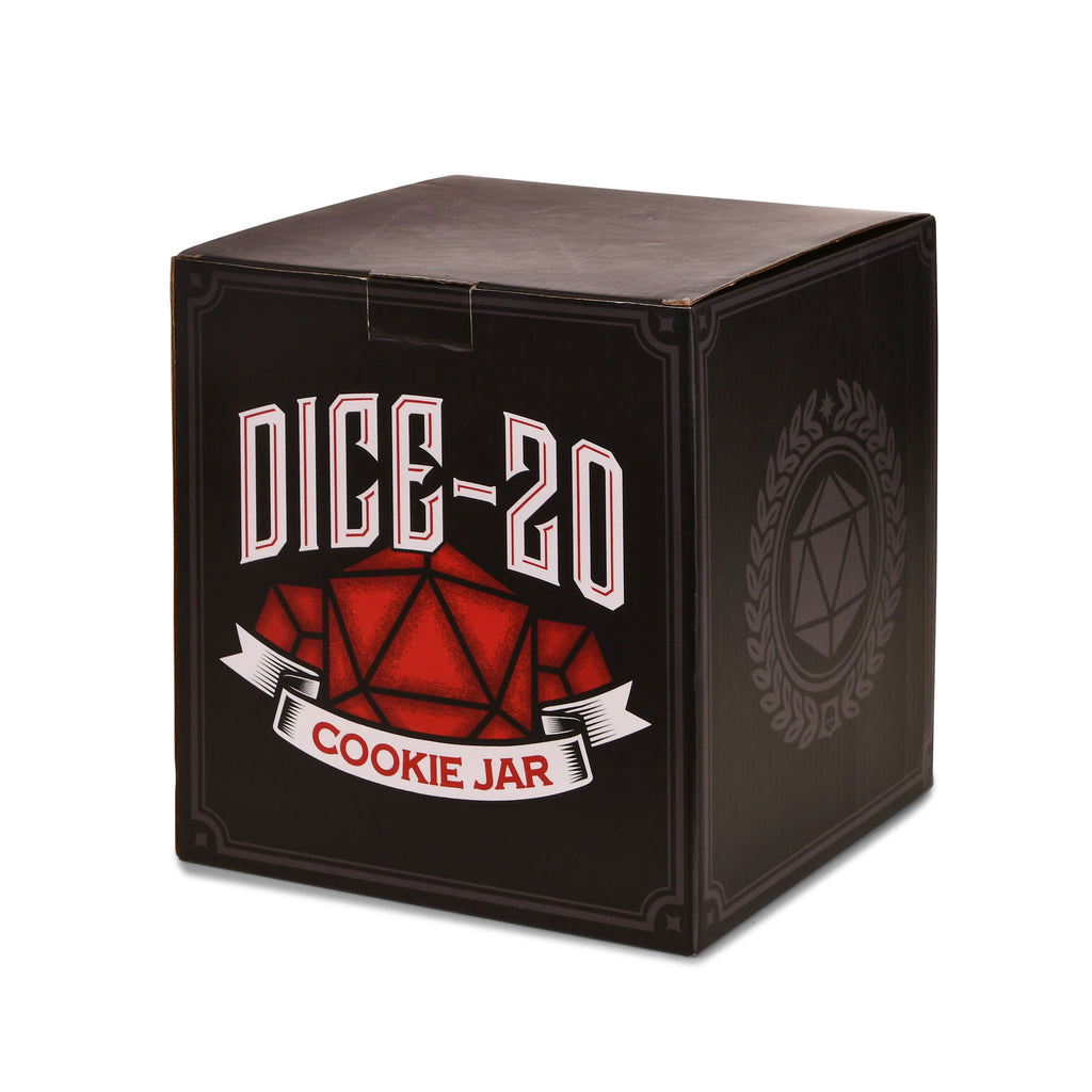 Image produit Boîte à biscuits D20 pour les fans de Pen & Paper