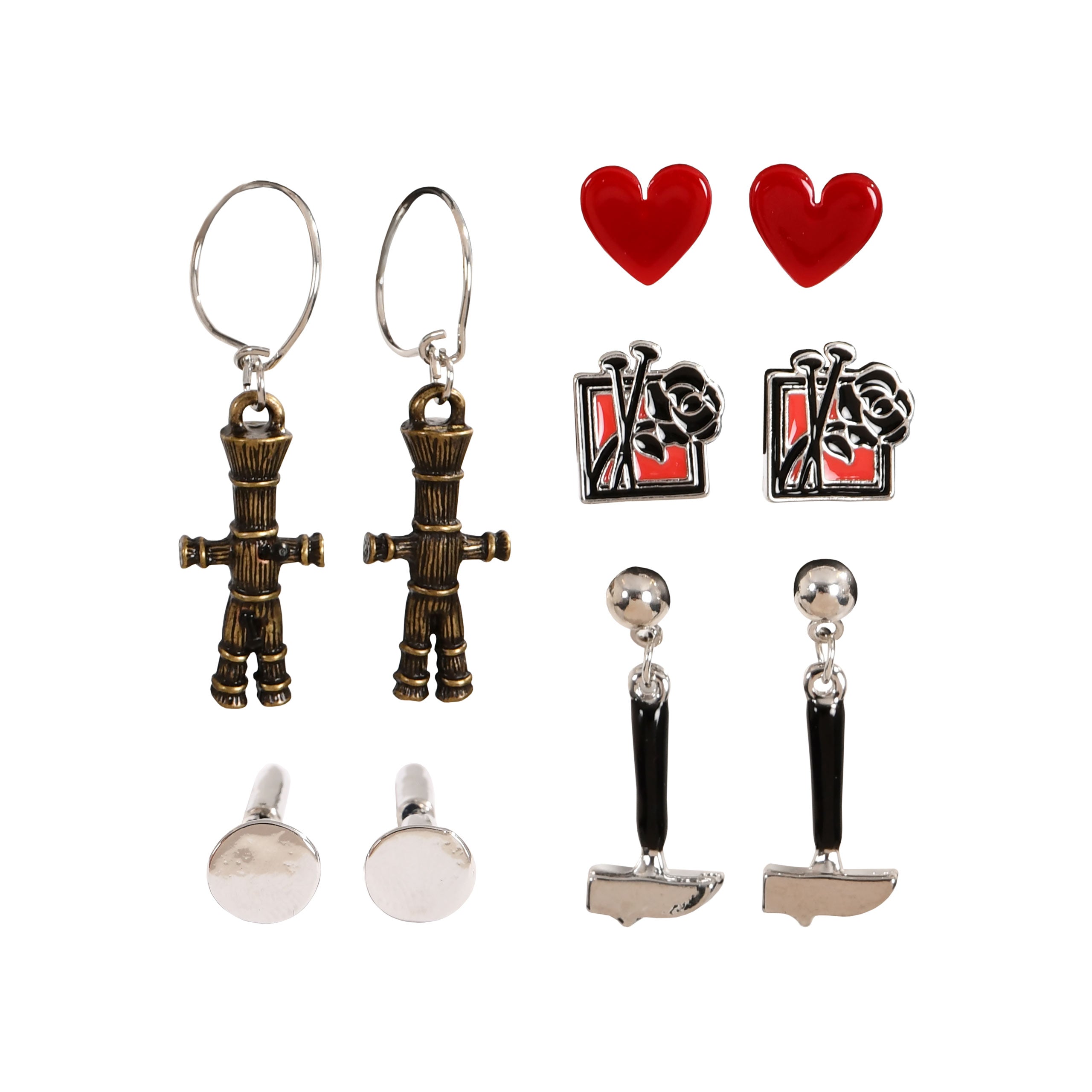 Image produit Jujutsu Kaisen - Boucles d'oreilles Icônes Set de 5