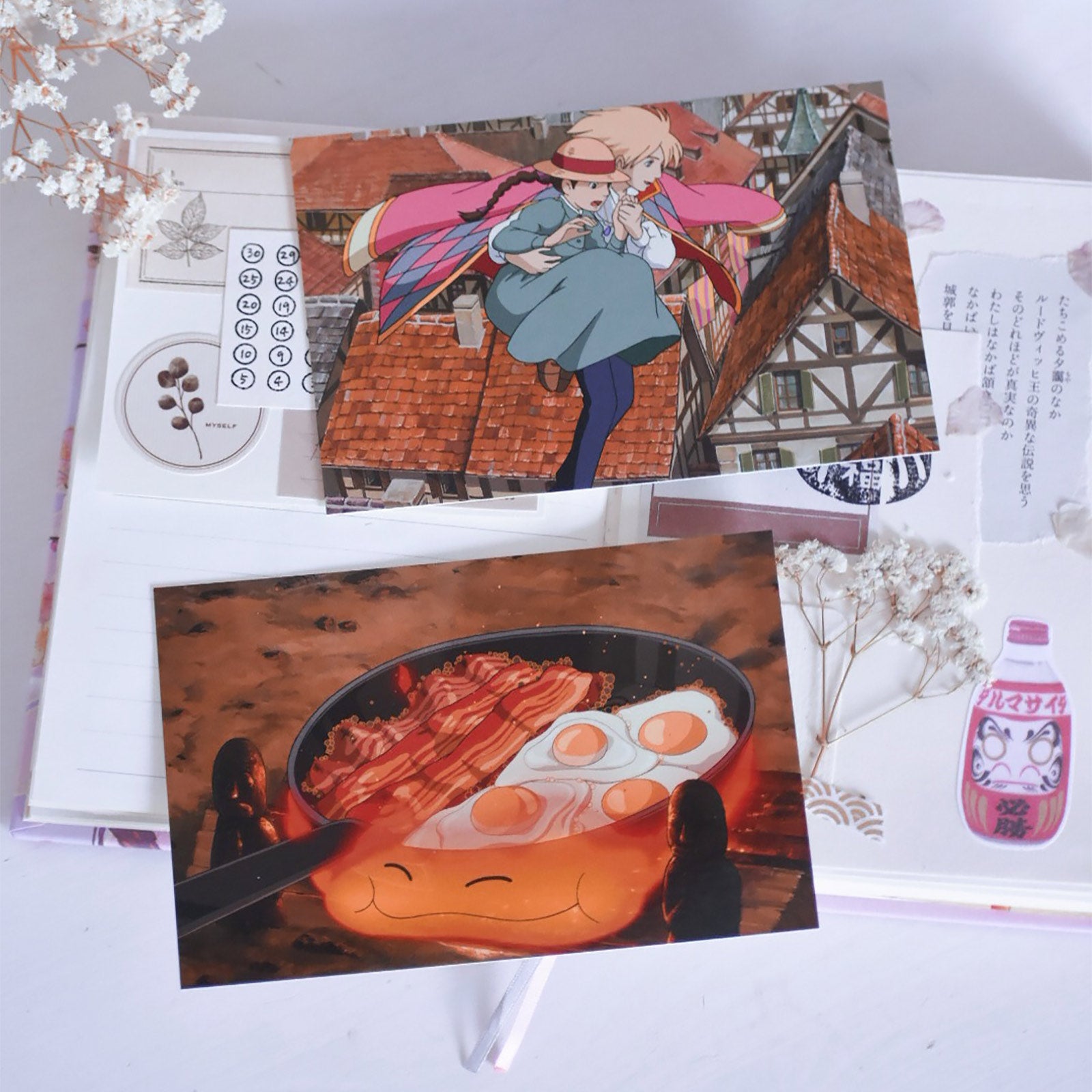 Image produit Studio Ghibli - 100 Cartes Postales dans une Boîte Cadeau