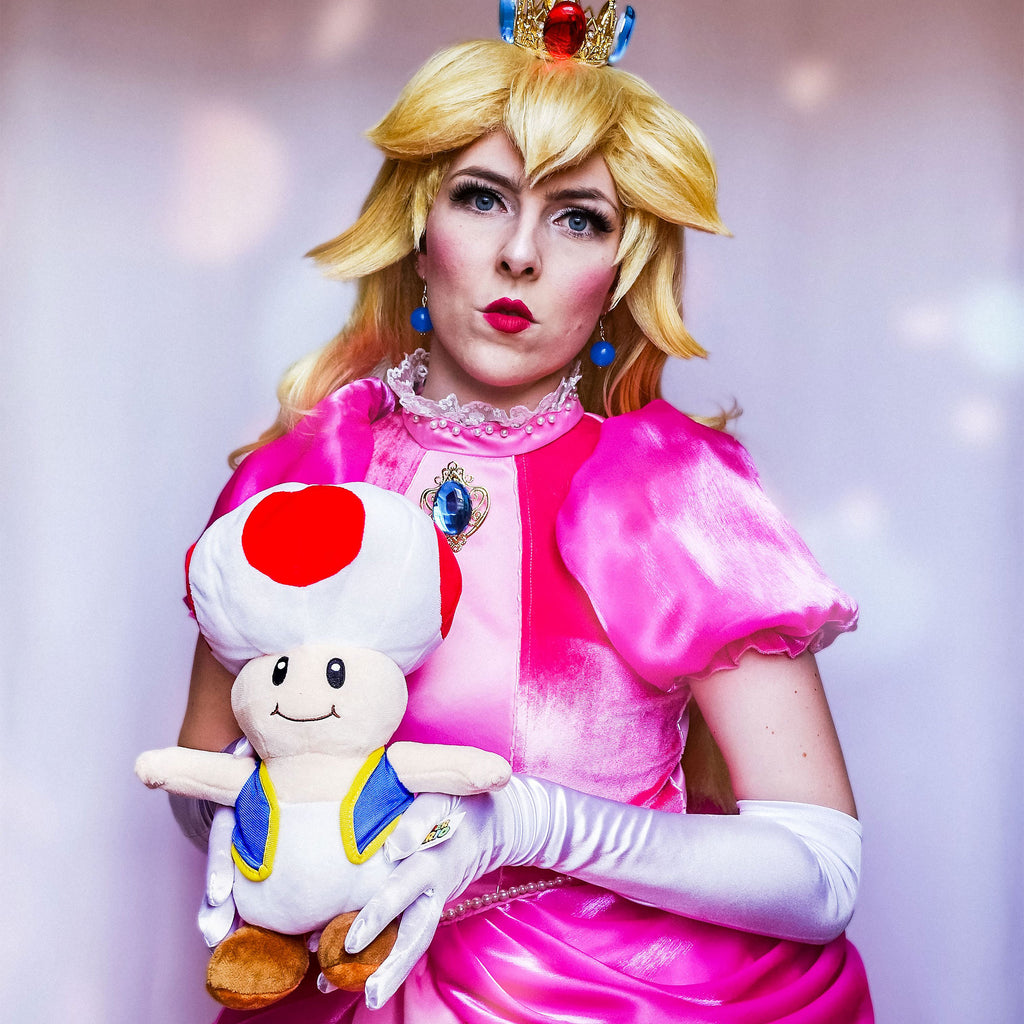 Image produit Super Mario - Figurine en peluche Toad