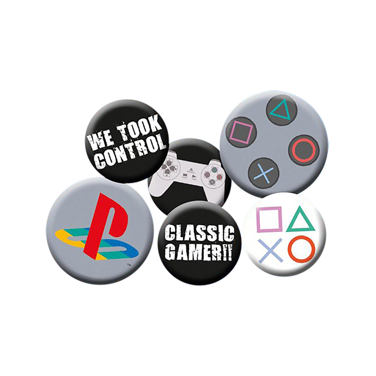 Image produit PlayStation - Ensemble de boutons Symboles 6 pièces