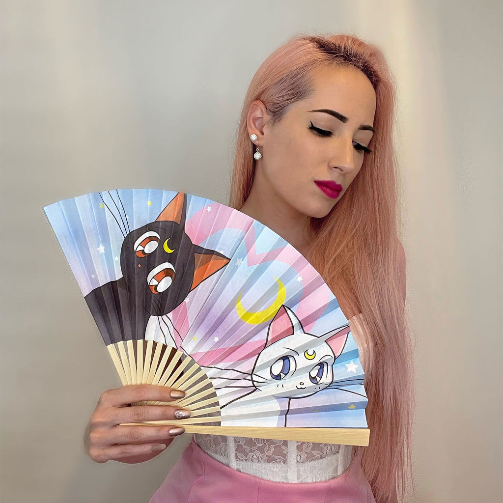 Product image Sailor Moon - Luna, Artemis and Sailor Moon Fan