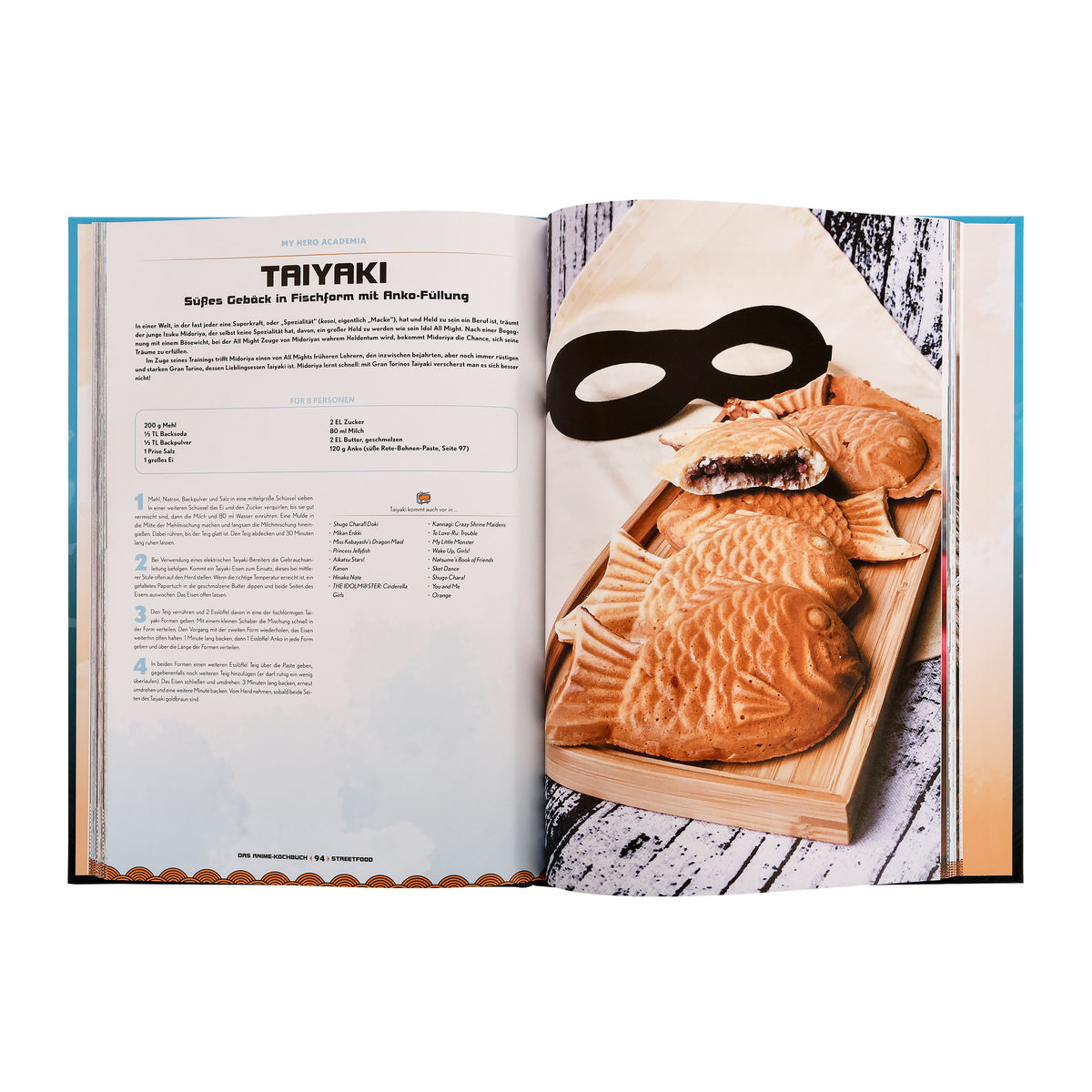 Image produit Le livre de cuisine Anime