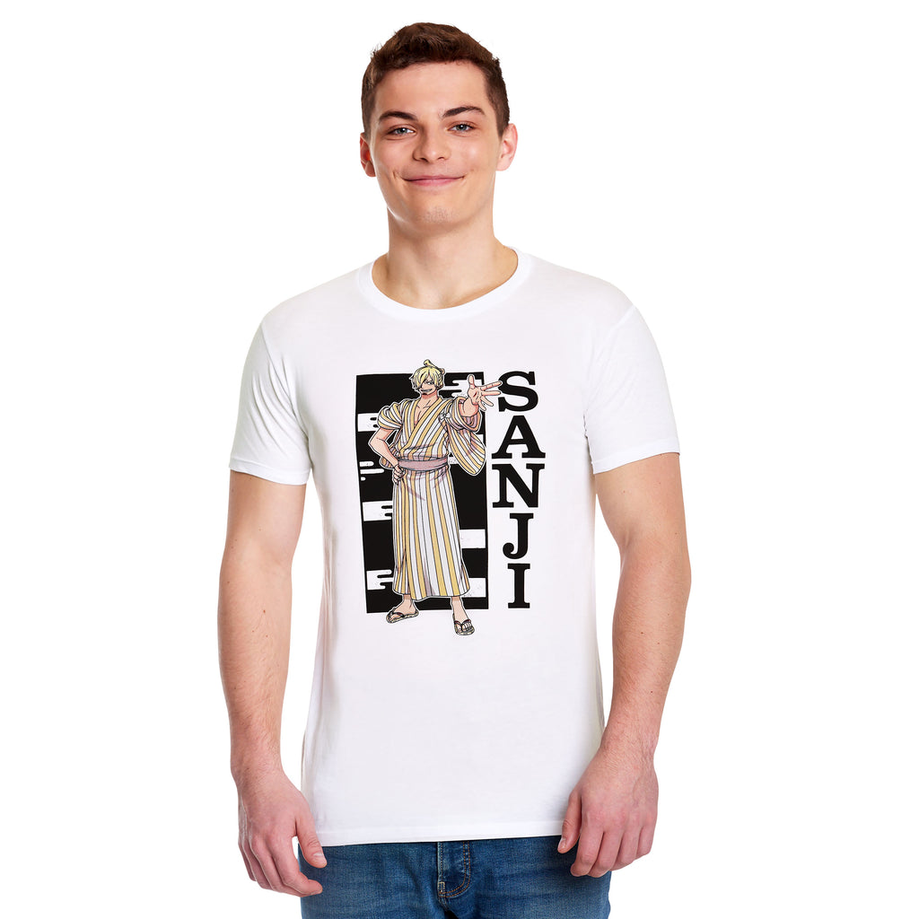 Image produit One Piece - T-Shirt Sanji blanc