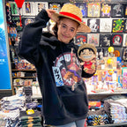 Image produit One Piece - Ruffy Hoodie noir