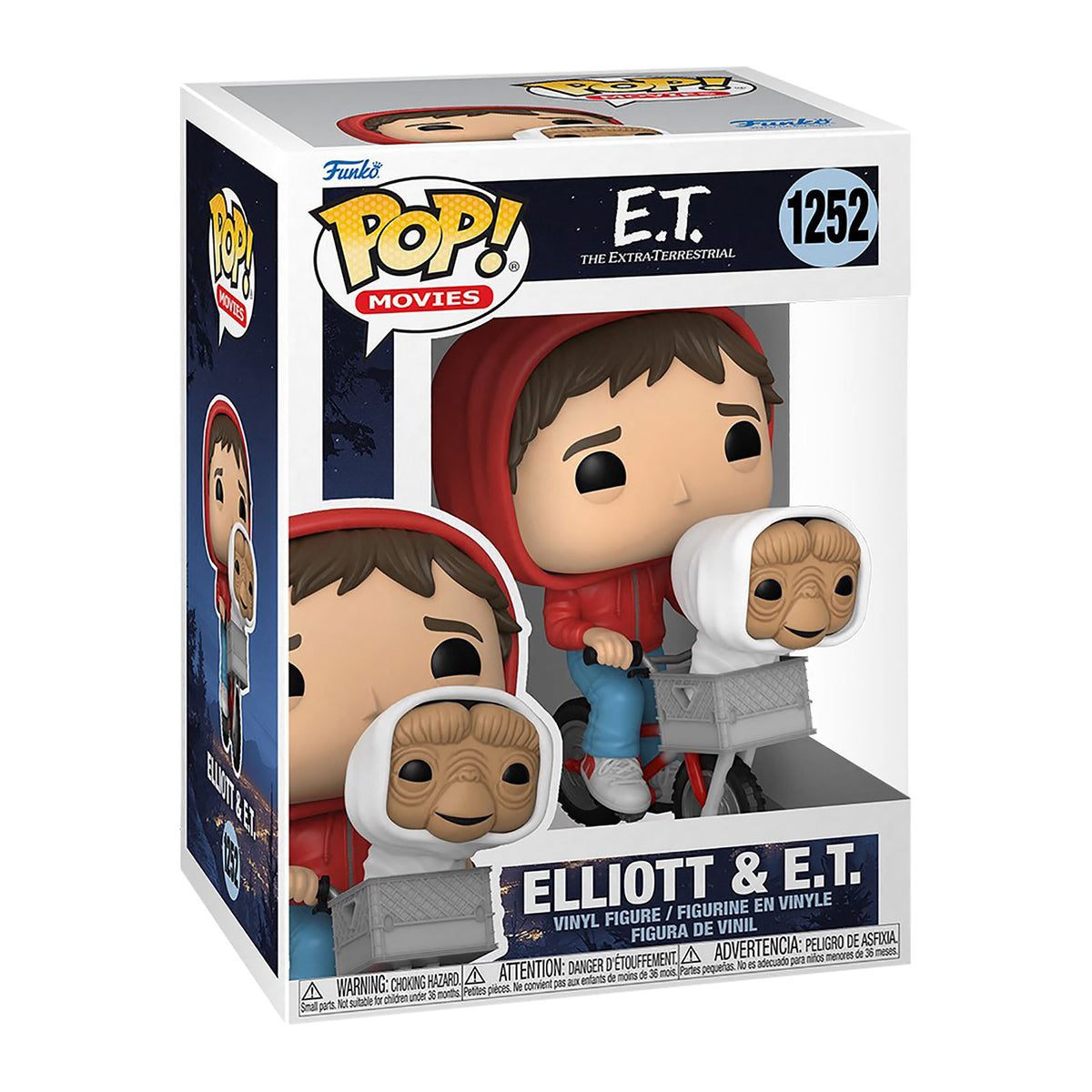 Image produit E.T. - Elliott avec Figurine Funko Pop de vélo