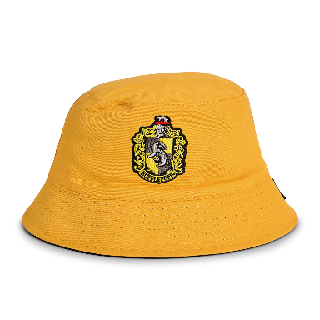 Image produit Chapeau blason Hufflepuff avec motif réversible - Harry Potter