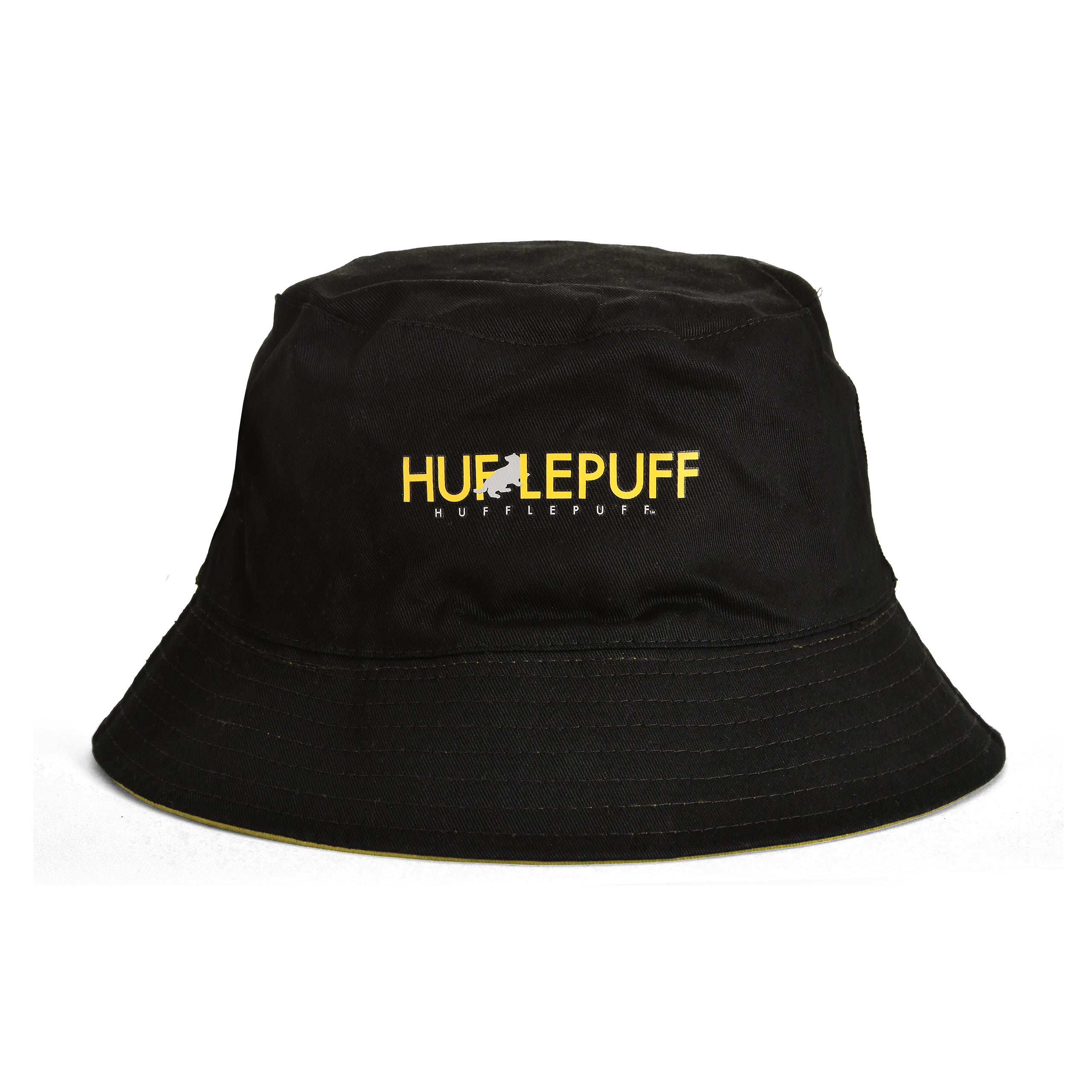 Image produit Chapeau blason Hufflepuff avec motif réversible - Harry Potter