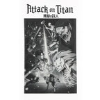 Image produit Attack on Titan - T-shirt poster saison 4 blanc