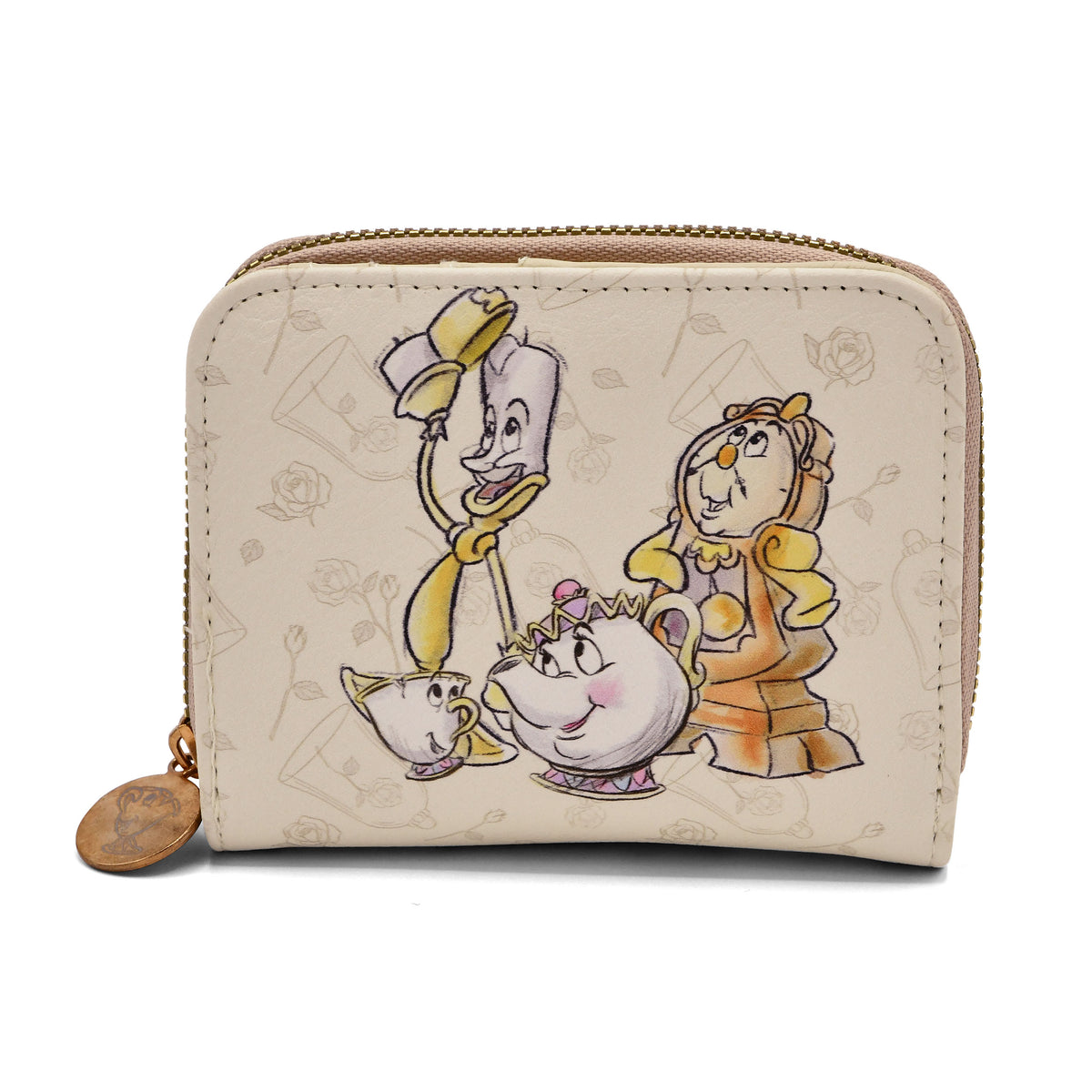 Image produit La Belle et la Bête - Madame Samovar, Zip, Lumière, Big Ben Portefeuille