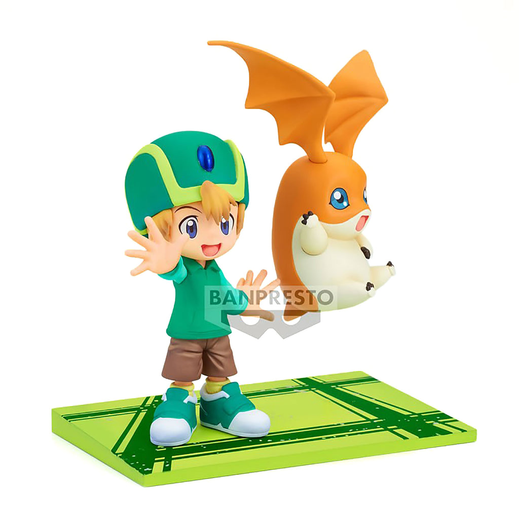 Image produit Digimon Adventure - Ensemble de figurines Takeru & Patamon