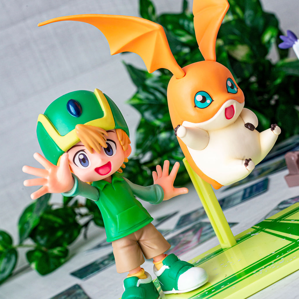 Image produit Digimon Adventure - Ensemble de figurines Takeru & Patamon