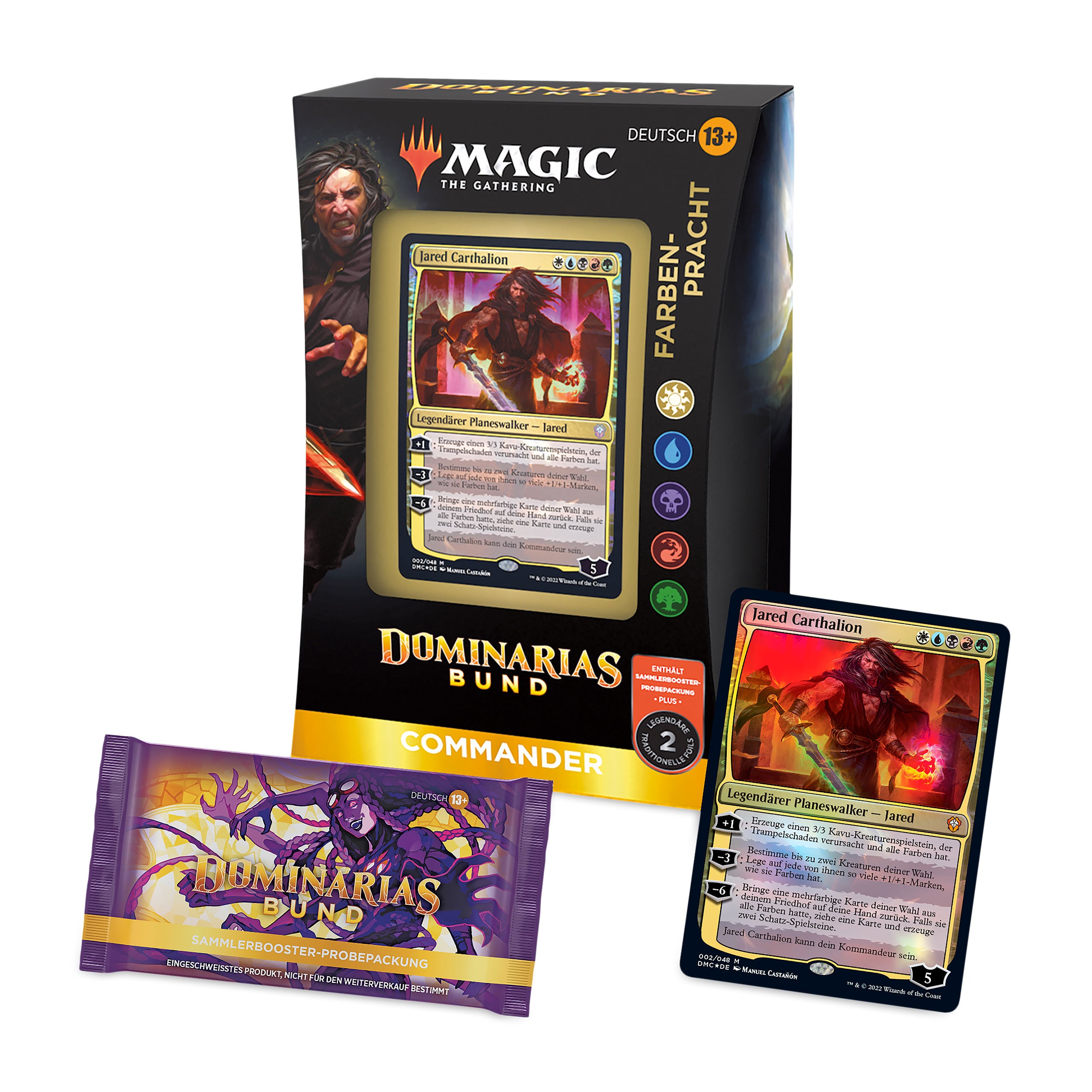 Image produit Deck de Commandeur Splendeur de Couleurs Unies de Dominaria - Magic The Gathering