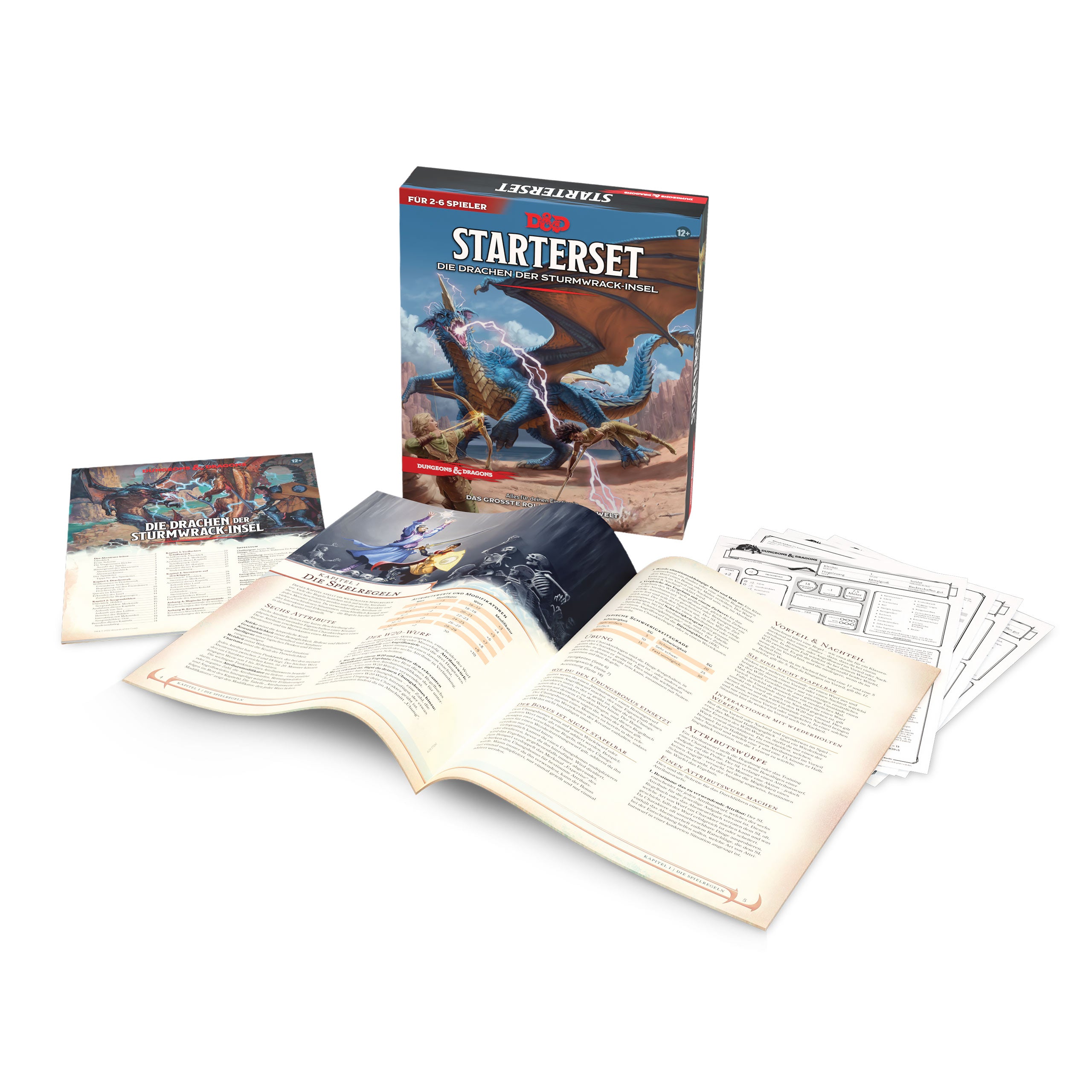 Image produit Dungeons & Dragons - Les dragons de l'île des tempêtes Starter Set