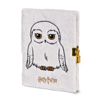 Image produit Harry Potter - Carnet peluche Hedwige A5 avec cadenas