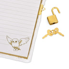 Image produit Harry Potter - Carnet peluche Hedwige A5 avec cadenas