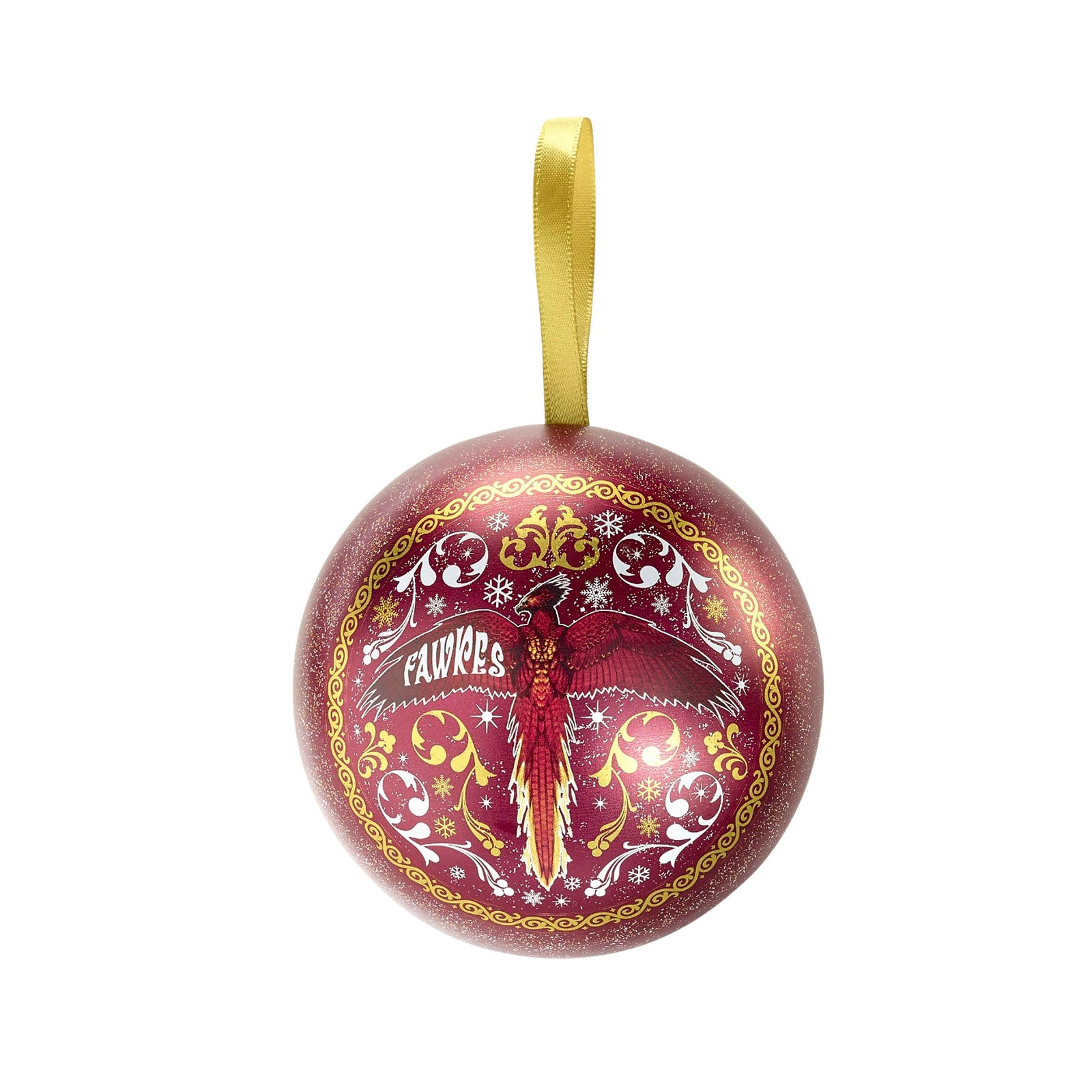 Image produit Harry Potter - Boule de Noël avec collier Fumseck