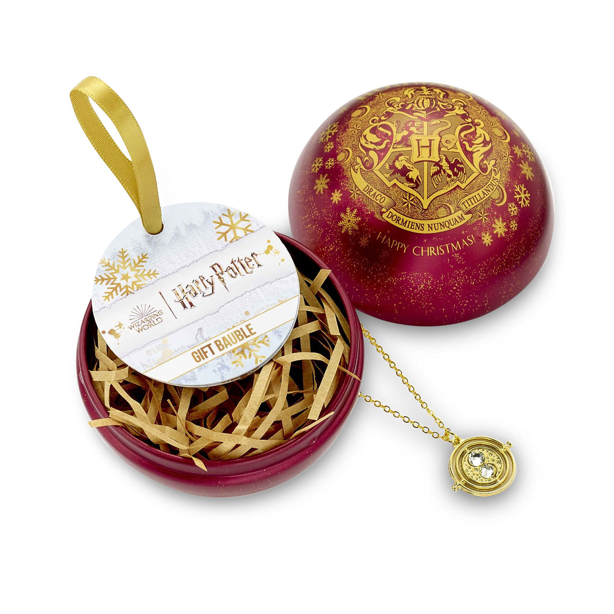Image produit Harry Potter - Boule de Noël Poudlard avec Collier
