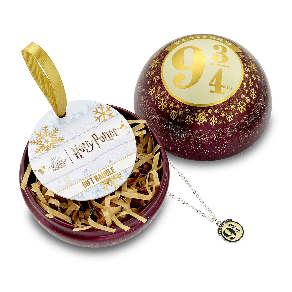 Image produit Harry Potter - Boule de Noël avec collier Quai 9 3/4
