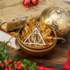 Image produit Harry Potter - Boule de Noël avec porte-clés Deathly Hallows