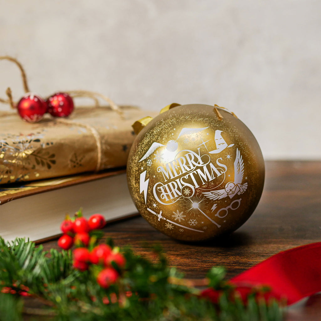 Image produit Harry Potter - Boule de Noël avec porte-clés Deathly Hallows