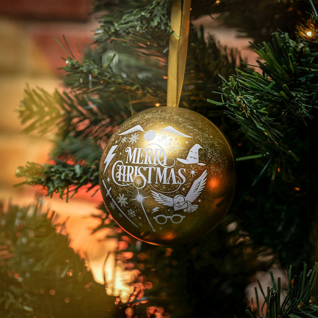 Image produit Harry Potter - Boule de Noël avec porte-clés Deathly Hallows