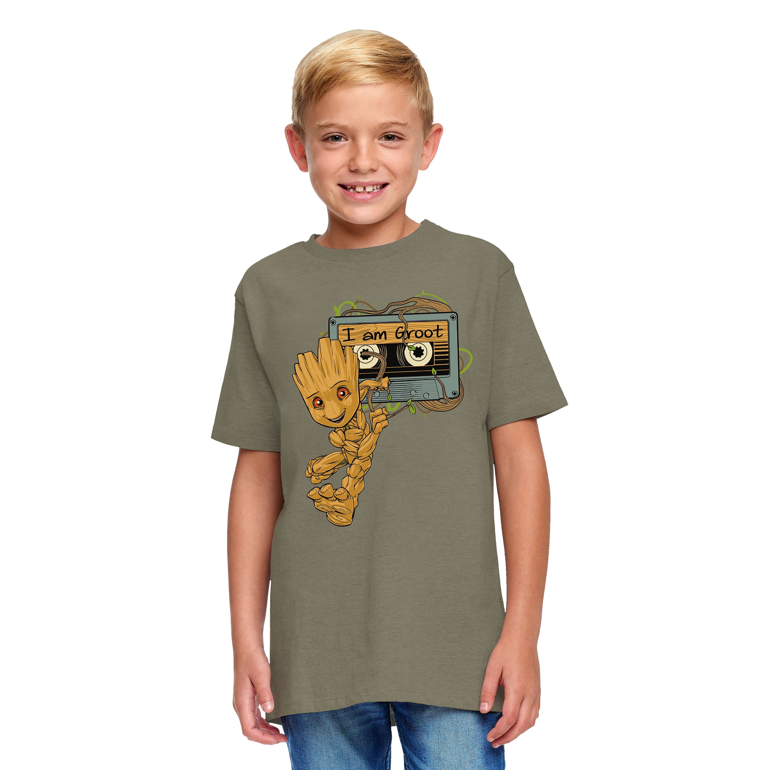 Image produit Les Gardiens de la Galaxie - I Am Groot T-shirt vert enfant
