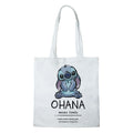 Image produit Lilo & Stitch - Ohana signifie sac de jute familial