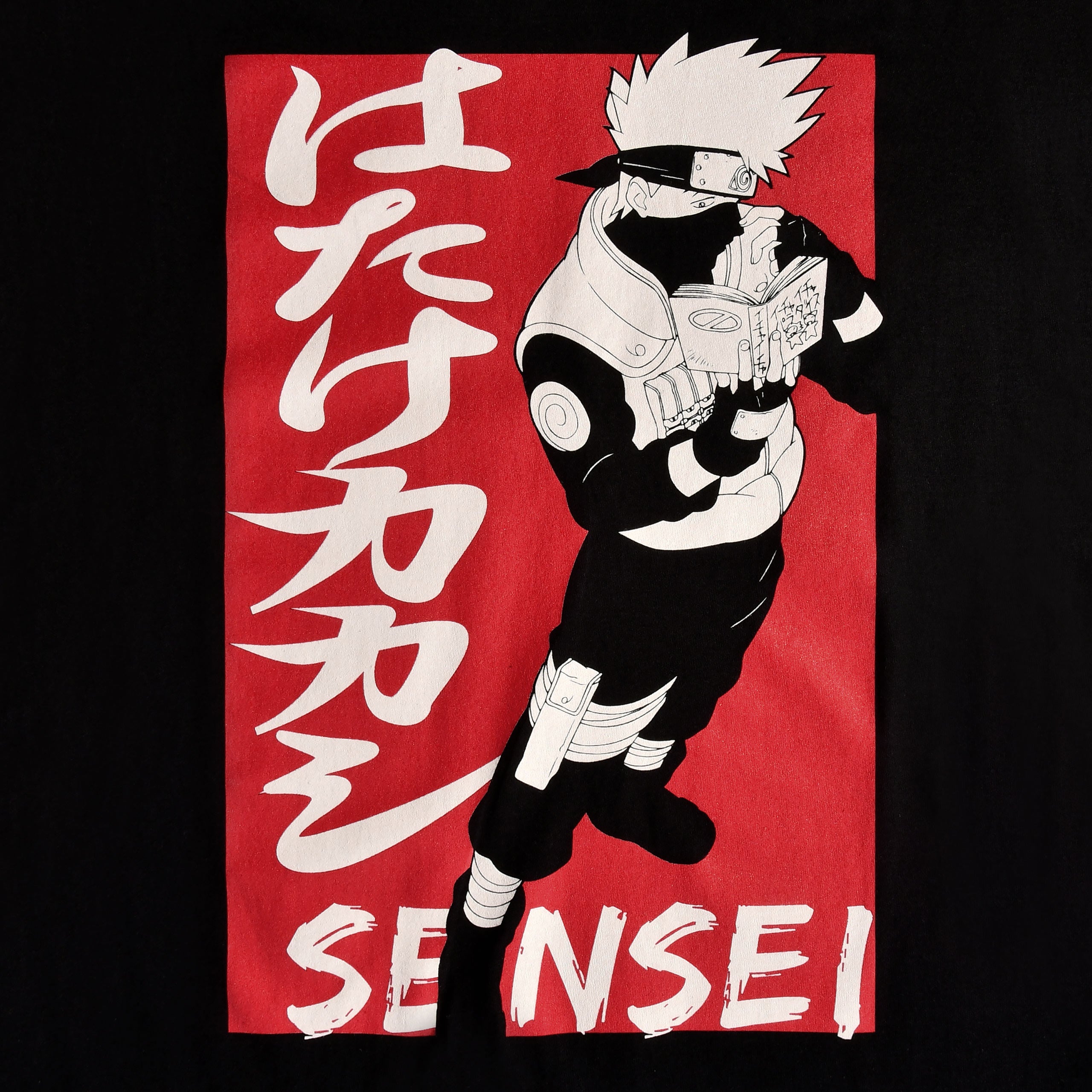 Image produit Naruto - T-shirt Kakashi Sensei noir