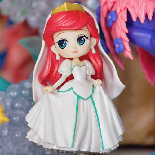 Image produit Ariel - La Petite Sirène en robe blanche Q Posket figure 7 cm Version E