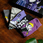 Image produit Ensemble de 5 paires de chaussettes Disney Villains