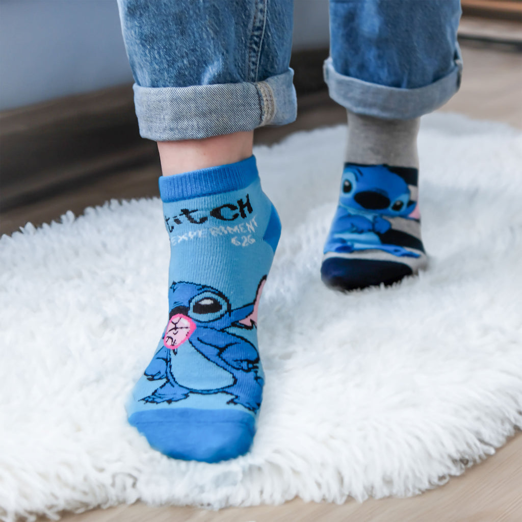 Image produit Chaussettes Sneaker Lilo & Stitch Ensemble de 3