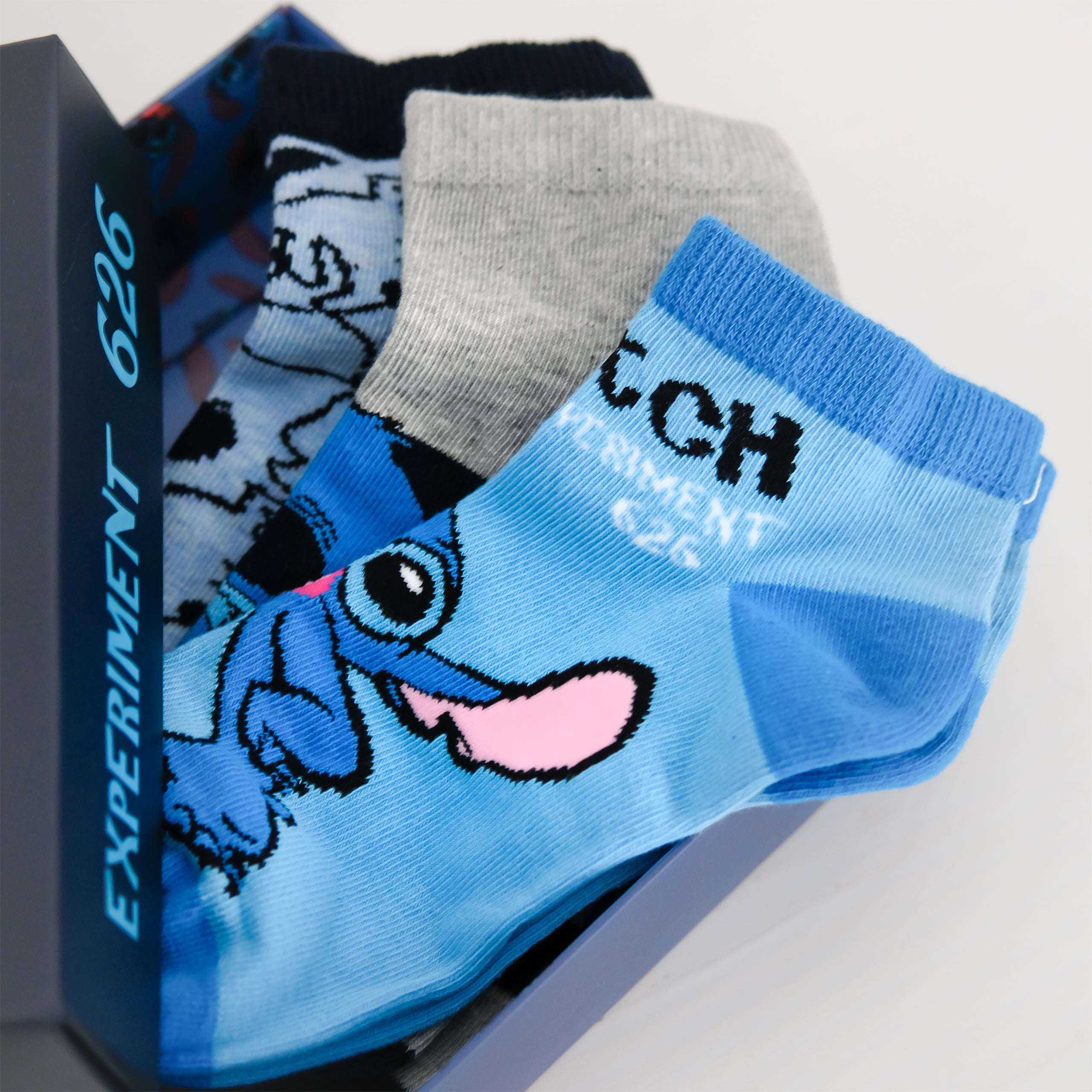 Image produit Chaussettes Sneaker Lilo & Stitch Ensemble de 3