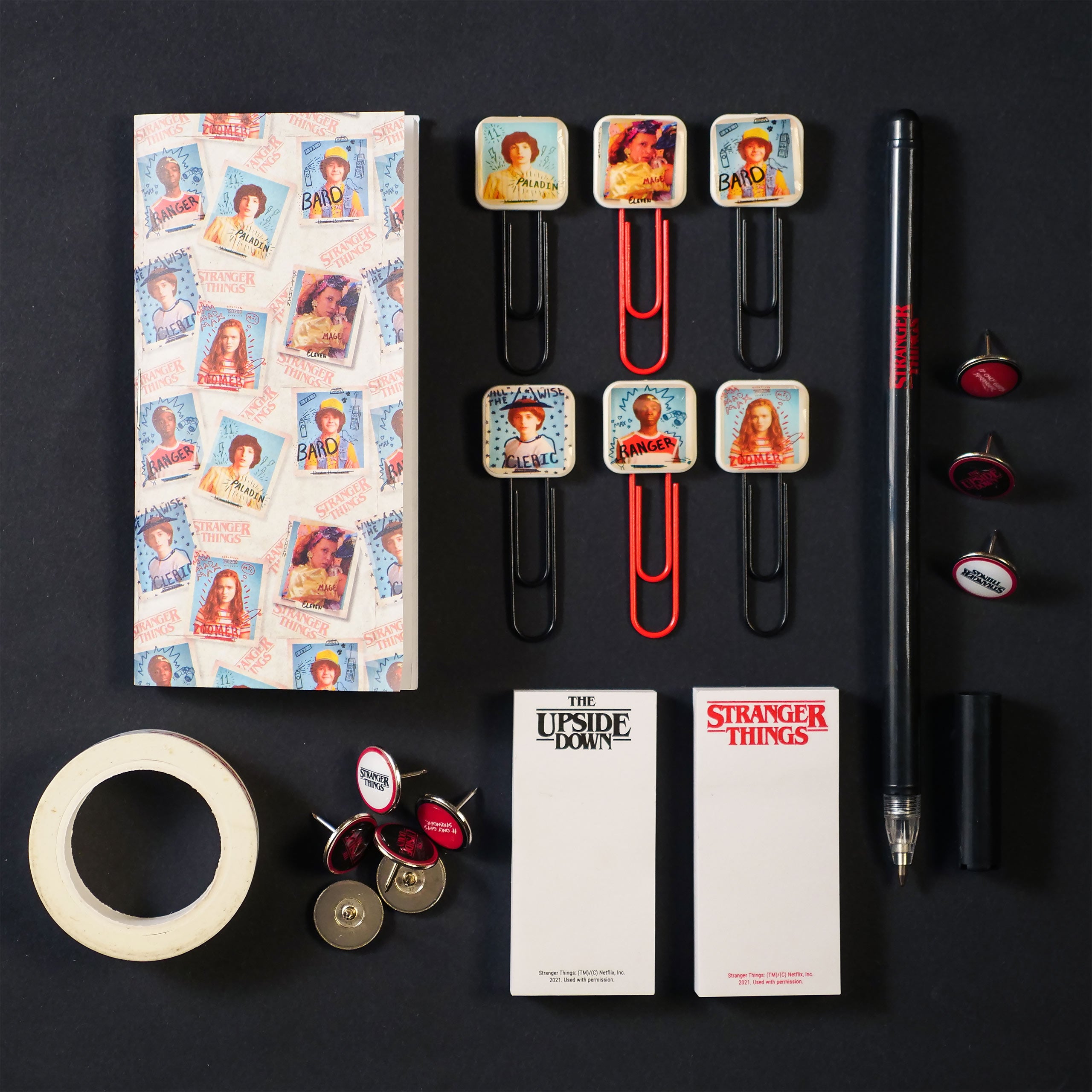 Image produit Stranger Things - Ensemble de papeterie Characters