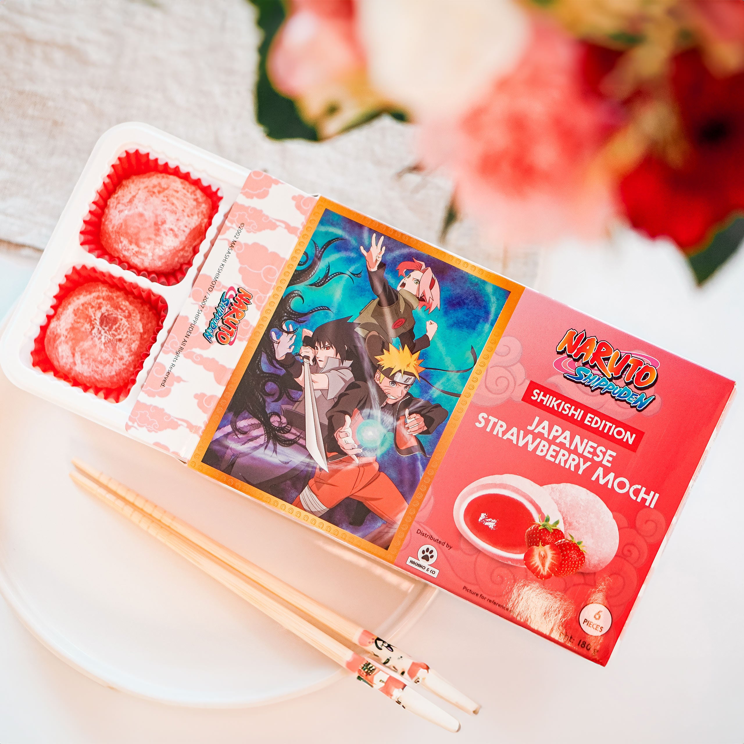 Image produit Naruto - Mochi Sakura et Sasuke Fraise