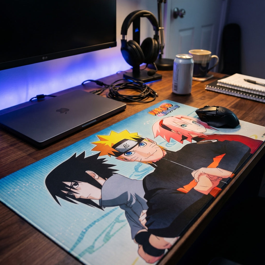 Image produit Naruto Shippuden - Sakura, Sasuke & Naruto Tapis de souris