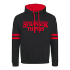 Image produit Stranger Things - Sweat à capuche noir avec logo