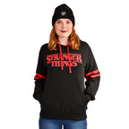 Image produit Stranger Things - Sweat à capuche noir avec logo