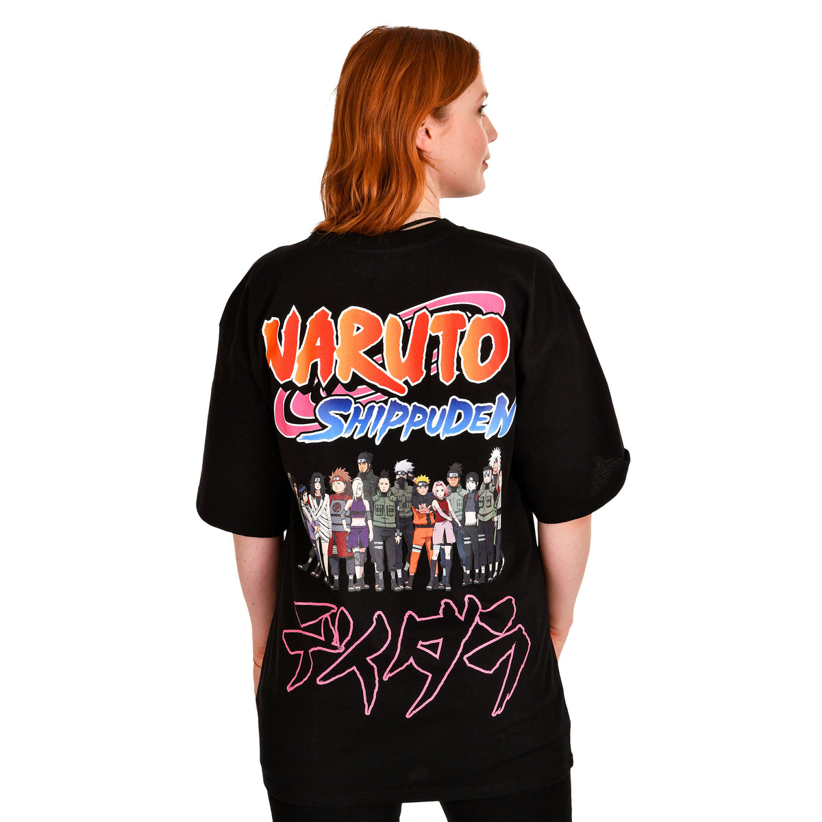 Image produit Naruto Shippuden - T-shirt Oversize Groupe noir