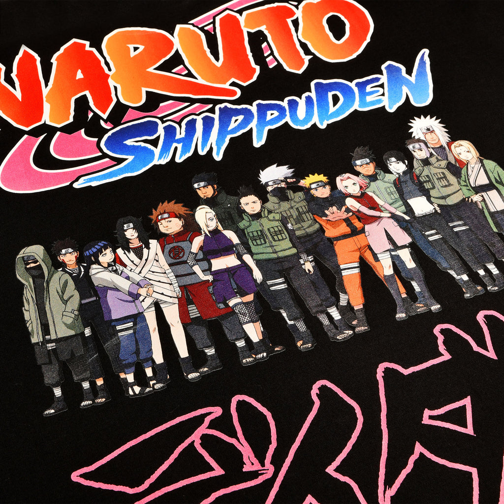 Image produit Naruto Shippuden - T-shirt Oversize Groupe noir
