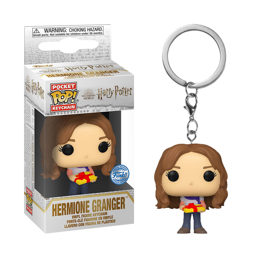 Image produit Porte-clés Funko Pop Hermione Holiday - Harry Potter