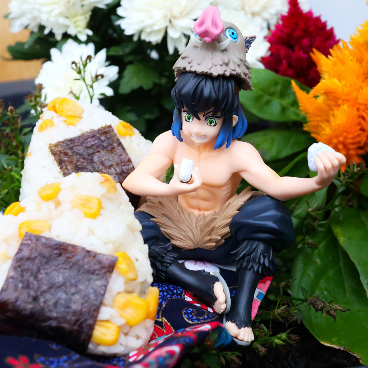 Image produit Demon Slayer - Figurine d'Inosuke Hashibira avec masque