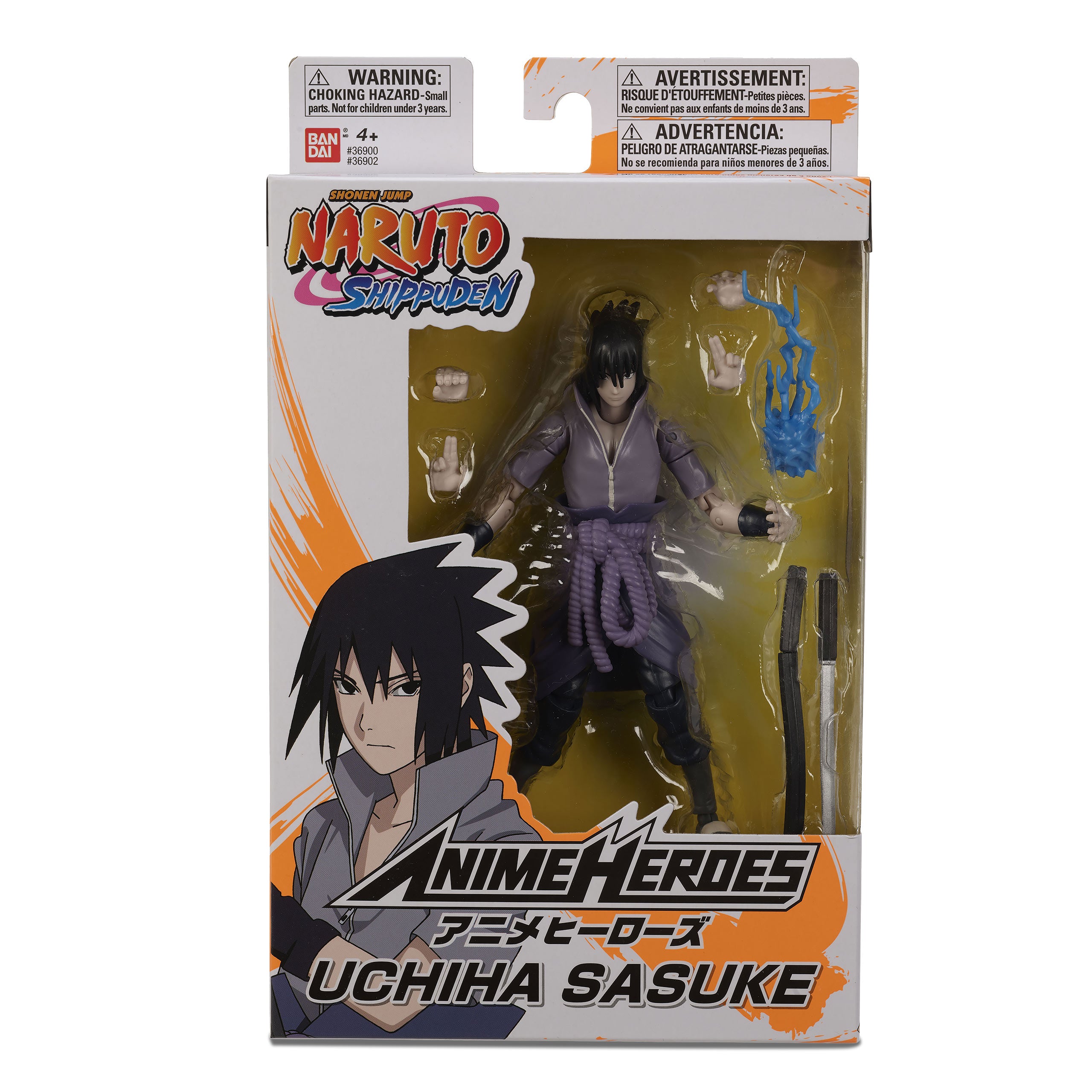 Image produit Naruto Shippuden - Uchiha Sasuke Anime Heroes Figurine d'action