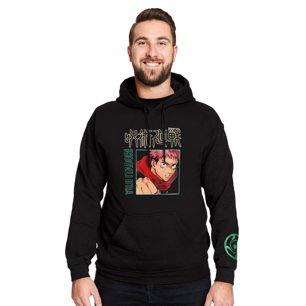 Image produit Jujutsu Kaisen - Yuji Itadori Hoodie avec capuche noir