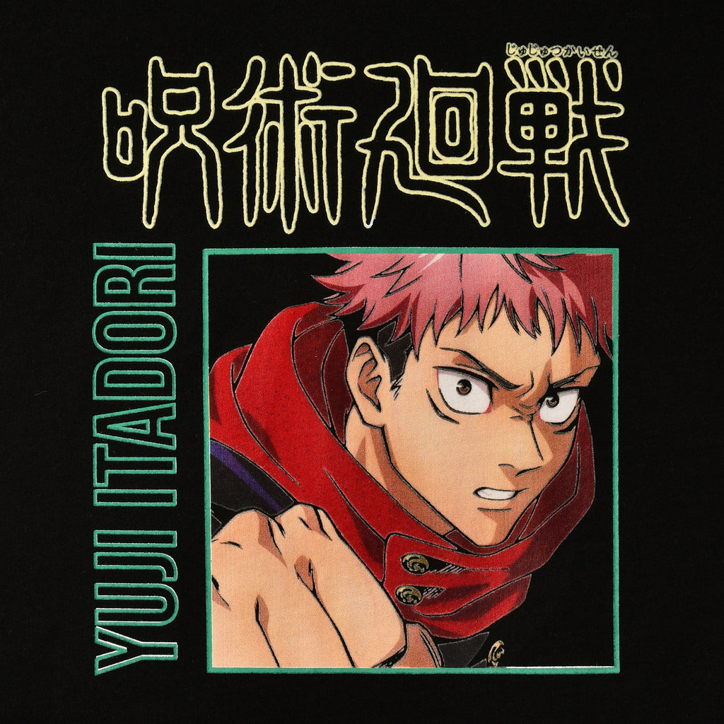 Image produit Jujutsu Kaisen - Yuji Itadori Hoodie avec capuche noir